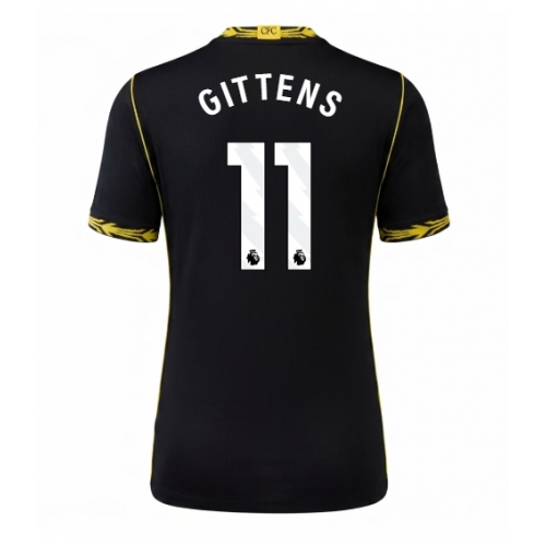 Chelsea Jamie Gittens #11 Maglia Gara Trasferta Repliche 2026-27 Donna Maniche Corte Chelsea Jamie Gittens #11 Maglia Gara Trasferta Repliche 2026-27 Donna Maniche Corte